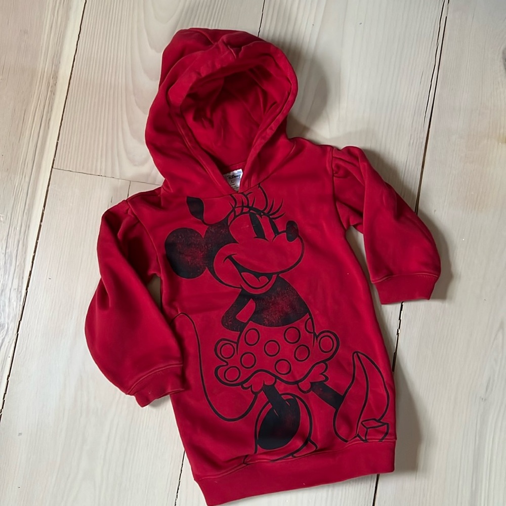 GAP kids Disney Minnie Mouse Hoodie Tunic/Dress